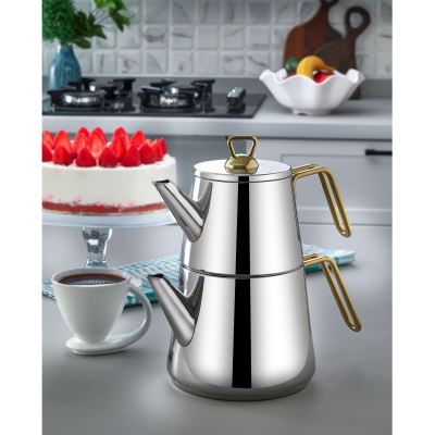 Keops Piramit Orta Boy Çaydanlık Takımı