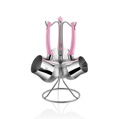 Firuze 4 Parça Cezve Takımı