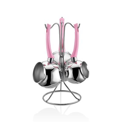 Yakamoz 4 Parça Cezve Takımı